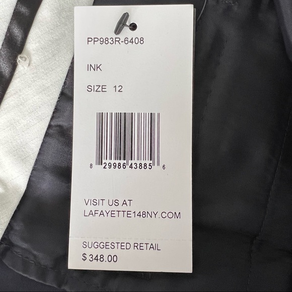 Lafayette 148 Downtown Pant - Navy | 12 NWT - Picture 8 of 9